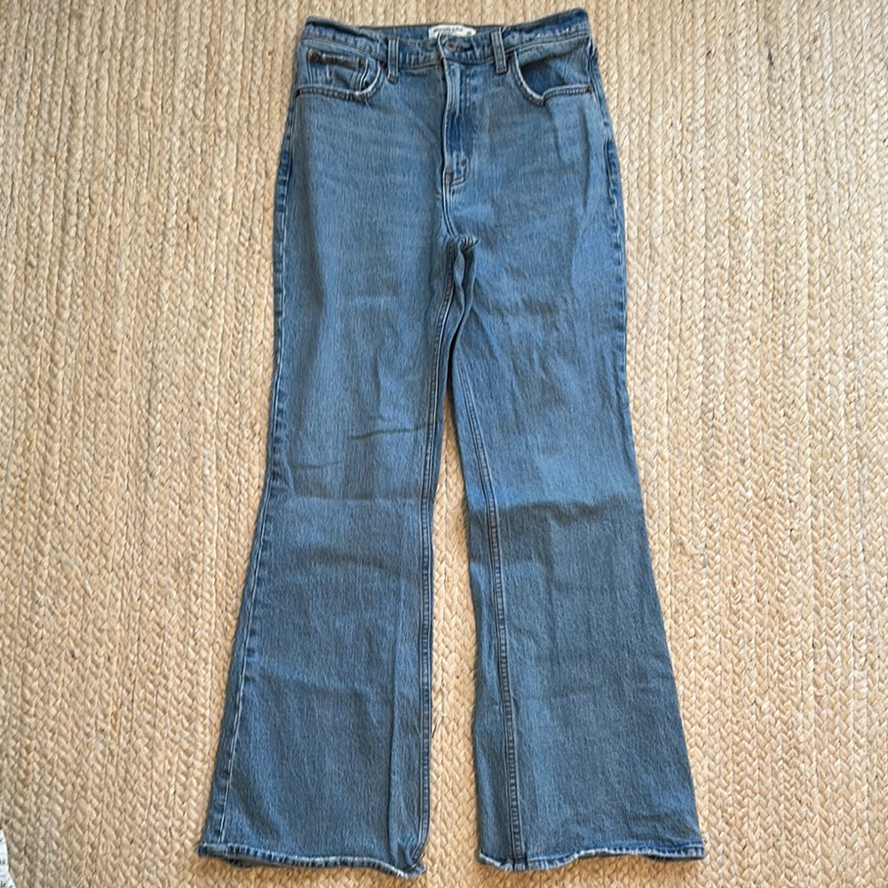 Abercrombie Vintage High Rise Flare
